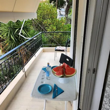 Apartment Queen Aspri 3' Min To The Beach!